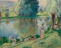 Spring Morning at Andelys