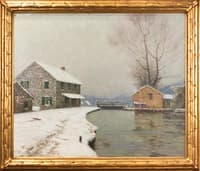 The Lock in Winter