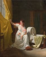 Portrait of Madame de l'Horme and Her Son