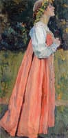 Girl in Pink
