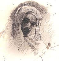 Isaak Levitan Dressed as Bedouin