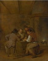 Smokers and Drinkers in a Tavern