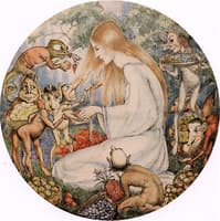 Illustration to Christina Rossetti's Goblin Market