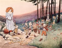 Illustration to Christina Rossetti's Goblin Market