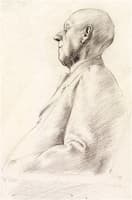 Portrait Study of Henry Tonks