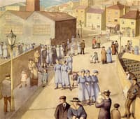 Leaving the Munitions Works