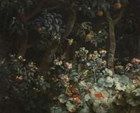 Foliage, Flowers and Birds