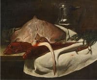 Still Life with Sting Ray and Red Mullets