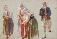 Studies of Brittany Peasants