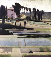 A View to the East from the British School at Rome