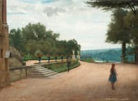 Scene in Versailles