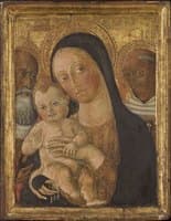Virgin and Child, with Saints Jerome and Bernardino