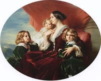 Countess Krasińska and Her Children