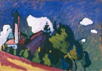 Study for "Landscape with Tower"