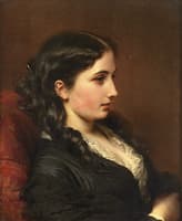 Young Woman in Profile
