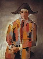 Harlequin with Folded Hands