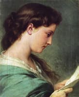 Woman Reading a Letter