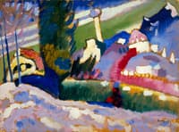 Winterlandschaft mit Kirche (Winter Landscape with Church)