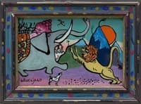 Löwenjagd (Lion Hunt)
