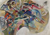 Bild mit weißem Rand (Painting with White Border)