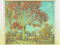 Fall Landscape with Church