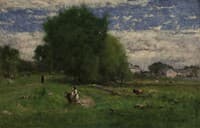 The Road to the Village, Milton