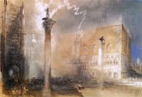 Venice: A Storm in the Piazzetta