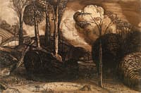 The Valley with a Bright Cloud