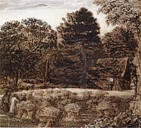 A Cornfield, Shorehan at Twilight