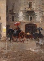 Giorno di pioggia a Milano