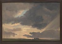 Sunset in the Roman Campagna