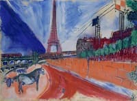 Le Pont de Passy et la Tour Eiffel