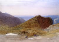 On the North Coast of Devon - Lundy in the Distance
