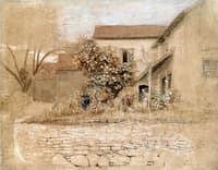 Study of a Garden at Tintern