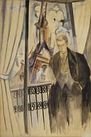 Study for Portrait of Philippe Soupault