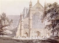West Front of Winchester Cathedral