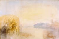 Lake with Distant Headland and Palaces; Study for Rise of the River Stour at Stourhead