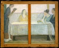 Study for "Christ at the Home of Lazarus"