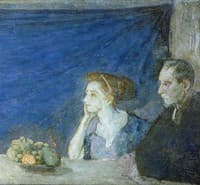 Portrait of Mr. and Mrs. Atherton Curtis with Still Life