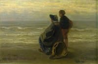 Mother and Child on the Seashore