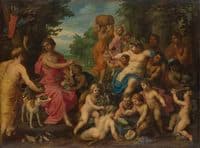 Bacchus and Diana