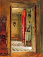 View into the Dining Room, Le Bréau
