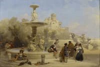 The Fountain of the Prado, Madrid