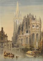 Chevet de l'église Saint-Pierre de Caen (St-Pierre, Caen)