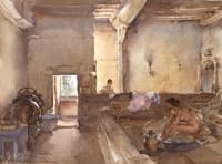 The Chateau Bath, Equilly (Paméla Bathing)