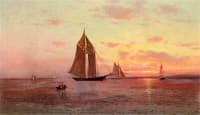 Sailing Vessels off Cape Ann