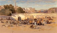 Evening before Market at Tangiers