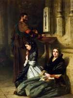 Agua bendita, a Church Scene