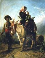 Spanish Peasants, the Wayside in Andalucía