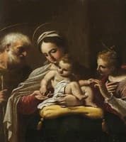 The Holy Family with Saint Catherine